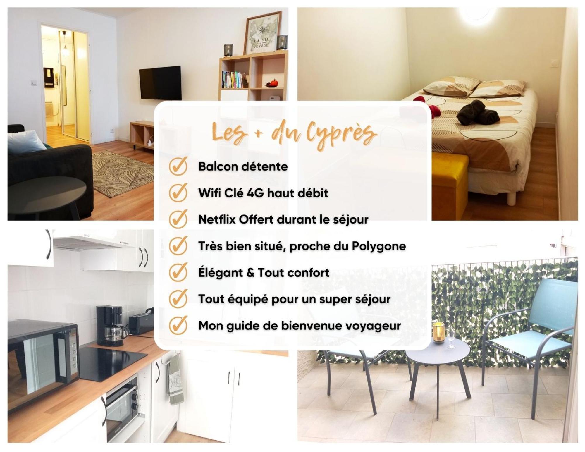 Le Cypres - Appartement Ideal Pour Vos Vacances Ou Vos Deplacements Professionnels A Béziers Zewnętrze zdjęcie